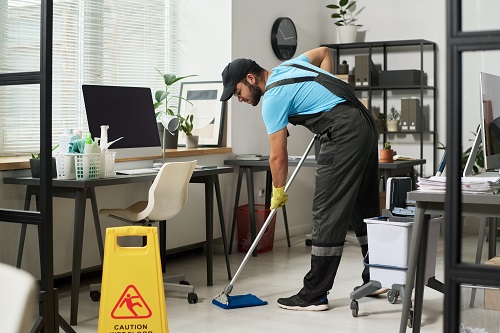 Restroom Cleaning & Sanitation